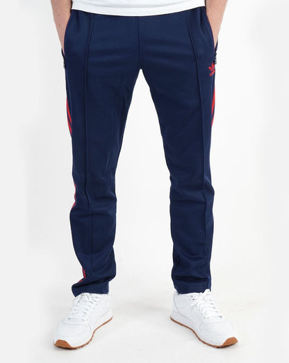 Adidas Originals Beckenbauer Trainingshose Marine/Rot