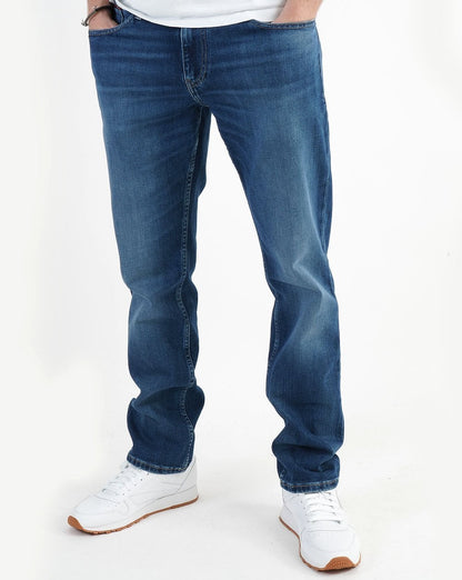 Tommy Jeans Ryan Straight Jeans, Denim, Größe M
