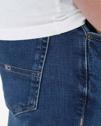 Tommy Jeans Ryan Straight Jeans, Denim, Größe M