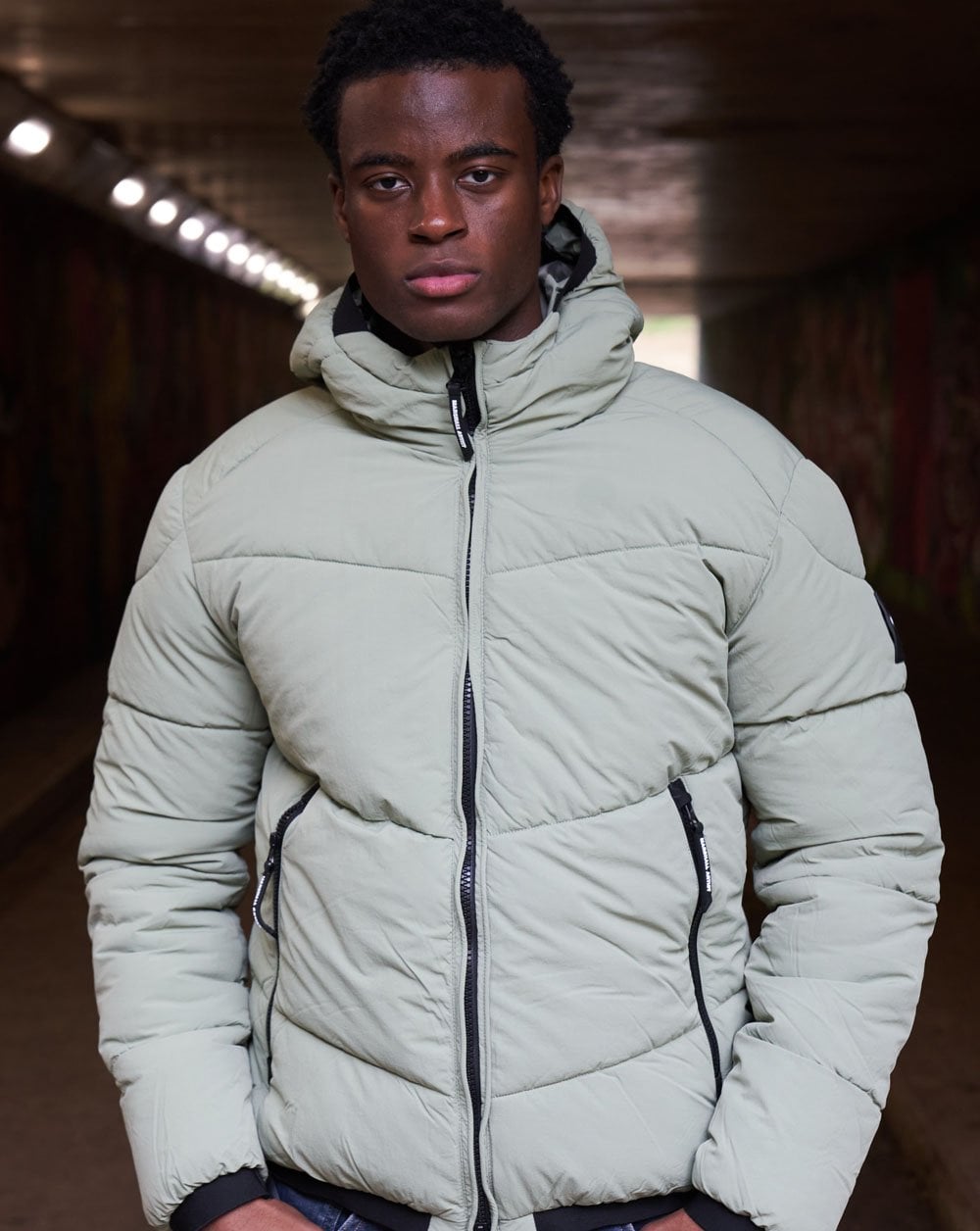 Marshall Artist Transalpino Bubble Jacke Grün