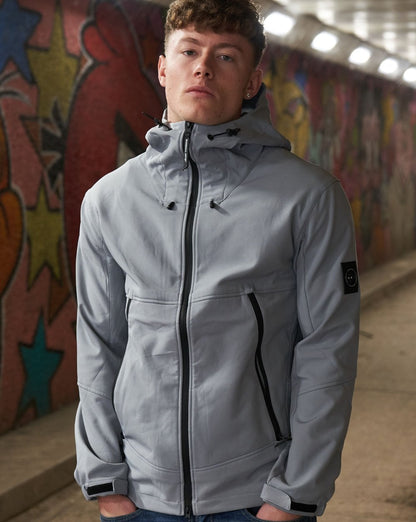 Marshall Artist Softshelljacke Plantino Grau