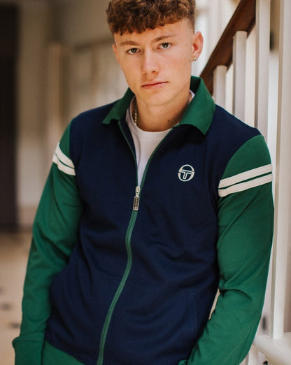Sergio Tacchini Verdi Track Top Marinegrün
