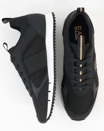 EA7 Emporio Armani Runner Trainer Schwarz/Gold/Weiß