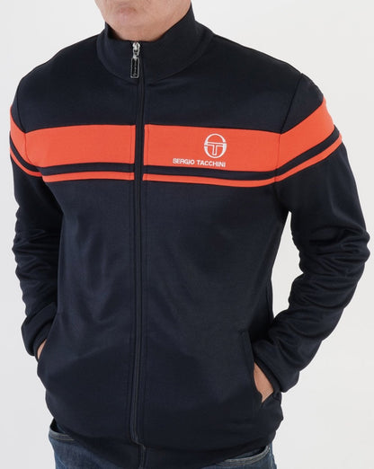 Sergio Tacchini Masters Trainingsjacke Marineblau/Orange