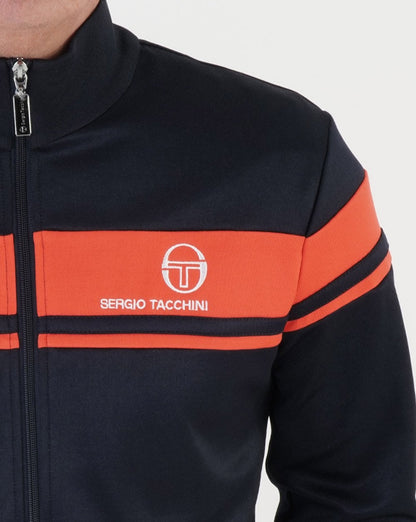 Sergio Tacchini Masters Trainingsjacke Marineblau/Orange