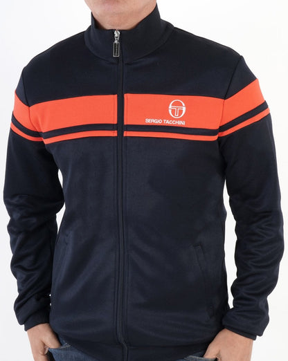 Sergio Tacchini Masters Trainingsjacke Marineblau/Orange
