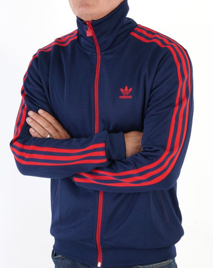 Adidas Originals FB Beckenbauer Trainingsoberteil Marine/Rot