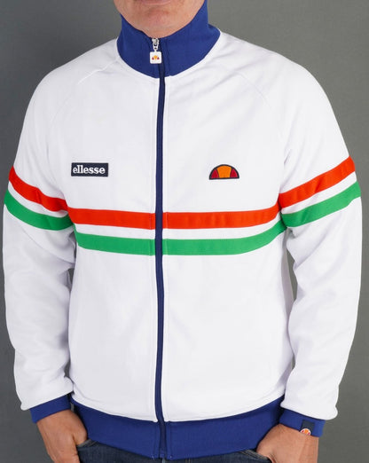 Ellesse Rimini Trainingsjacke Weiß/Blau