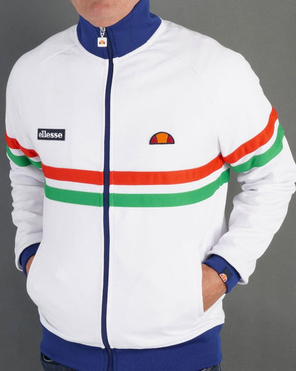 Ellesse Rimini Trainingsjacke Weiß/Blau