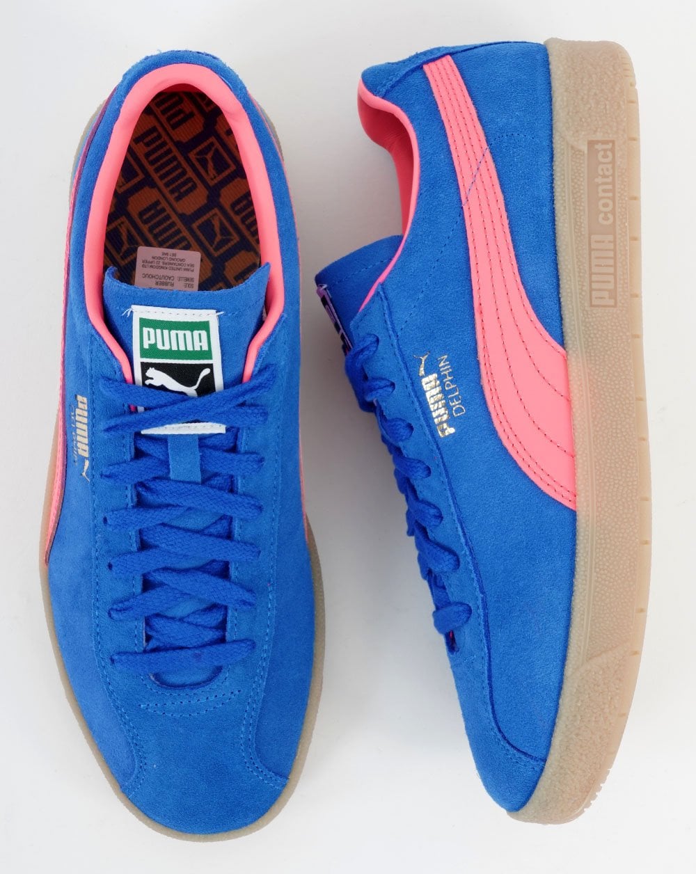 Puma Delphin Trainer Blau/Pink