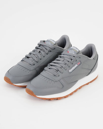 Reebok Classic Leder-Sneaker in Reingrau