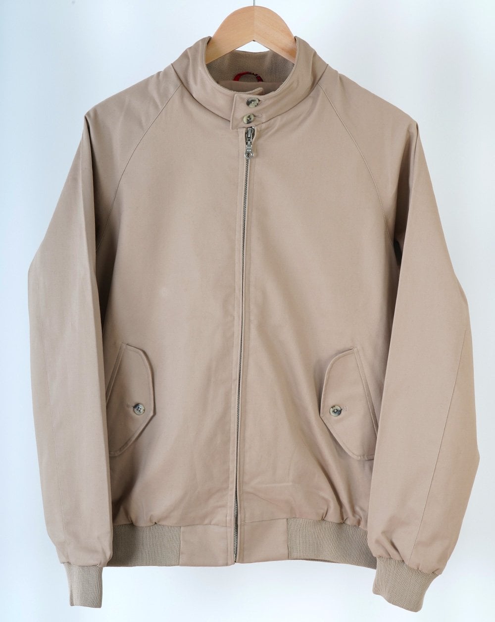 Real Hoxton Harrington Jacke Beige
