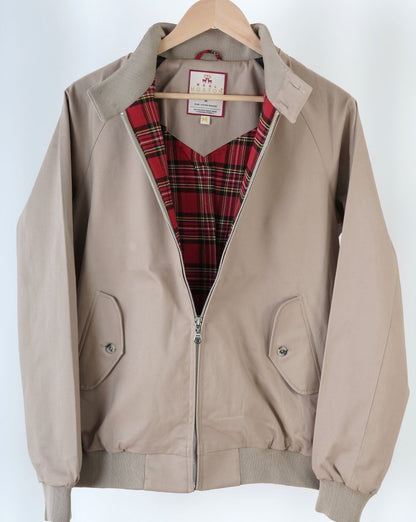 Real Hoxton Harrington Jacke Beige