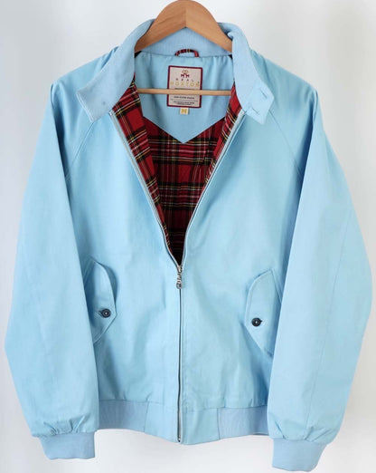 Real Hoxton Harrington-Jacke, Himmelblau