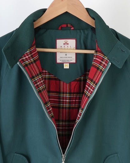 Real Hoxton Harrington Jacke Grün