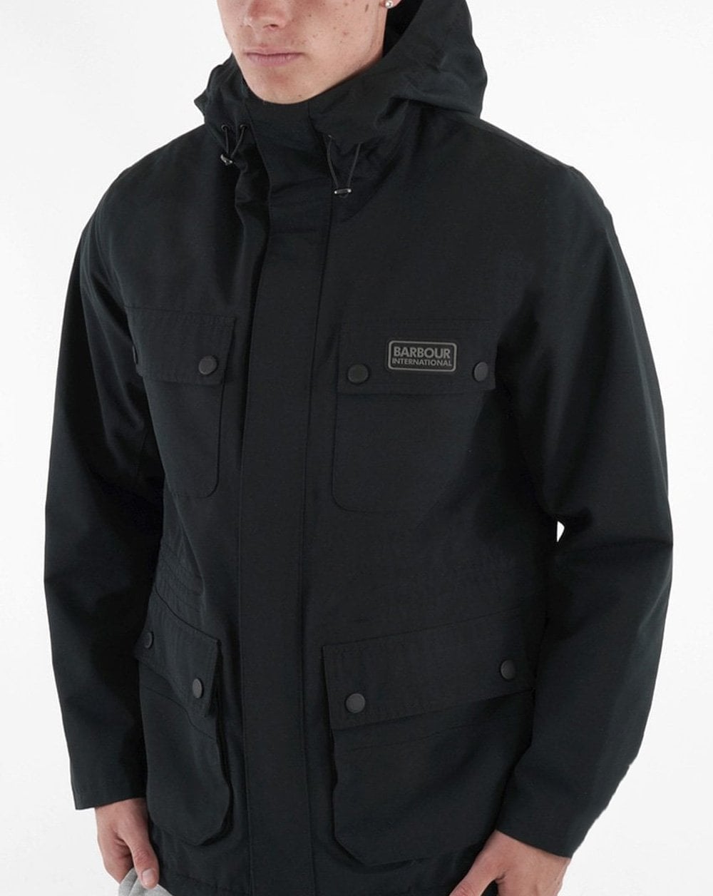 Barbour International Tourer Endo Jacke Schwarz