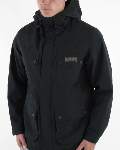 Barbour International Tourer Endo Jacke Schwarz