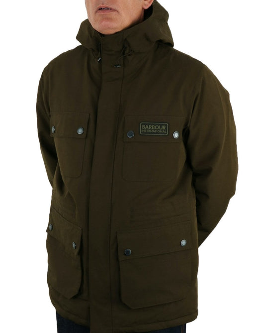 Barbour International Barbour International Tourer Endo Jacke Oliv