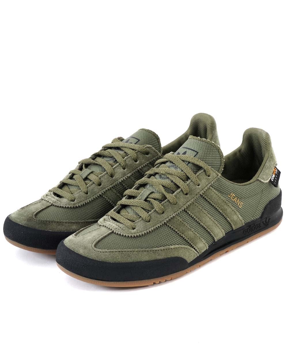 Adidas Jeans Cordura Sneakers Olivgrün