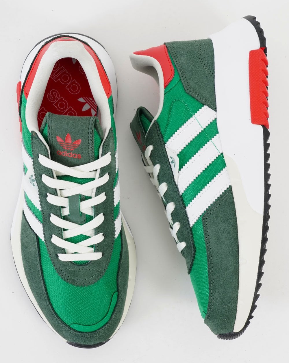 Adidas Retropy F2 Turnschuhe Grün/Weiß/Rot