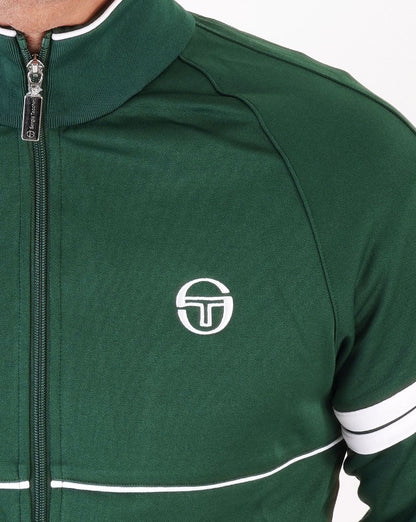 Sergio Tacchini Star Track Top Dunkelgrün/Weiß