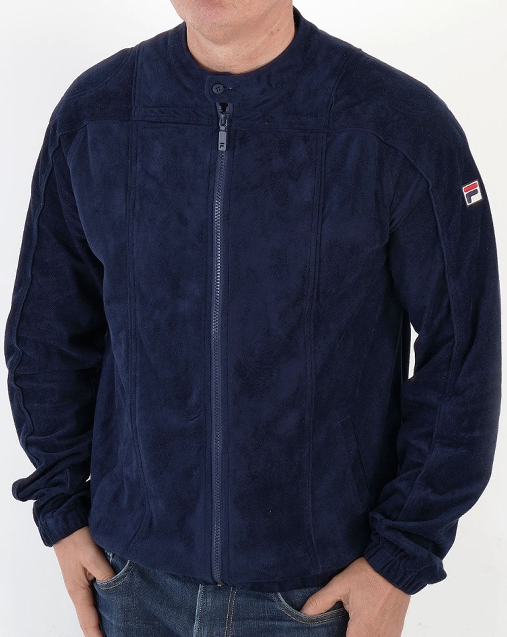 Fila Vintage Terrinda Mk3 Trainingsjacke, Marineblau