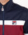 Fila Vintage Courto Track Top Claret/ Navy