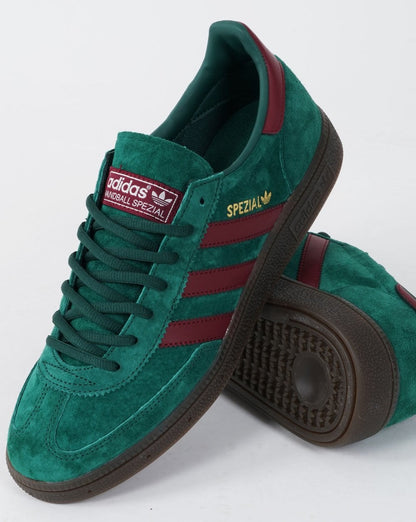 Adidas Spezial Trainer Tiefgrün / Burgunderrot