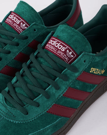 Adidas Spezial Trainer Tiefgrün / Burgunderrot