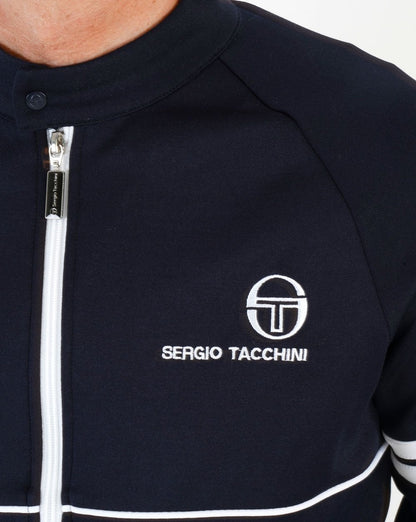 Sergio Tacchini Orion B Trainingsjacke Marineblau/Weiß