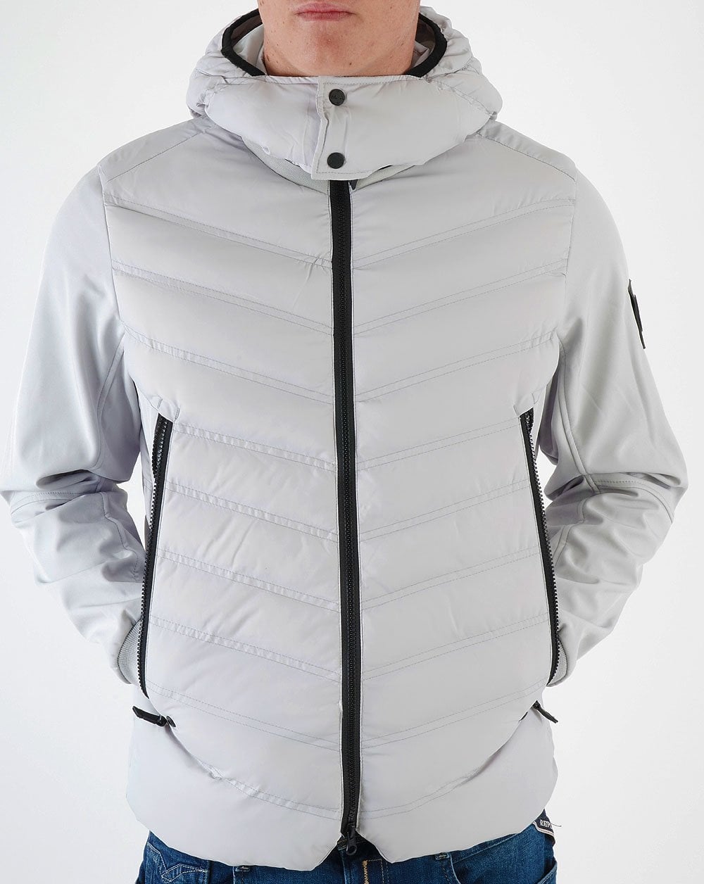 Marshall Artist Takeda Hybridjacke Grau