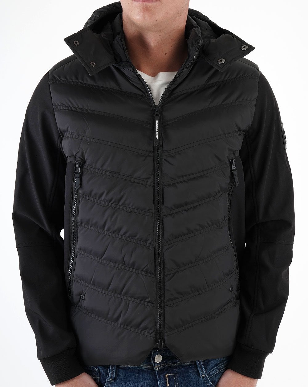 Marshall Artist Takeda Hybridjacke Schwarz