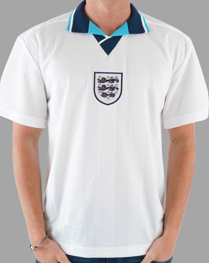England EM 96 Trikot Weiß