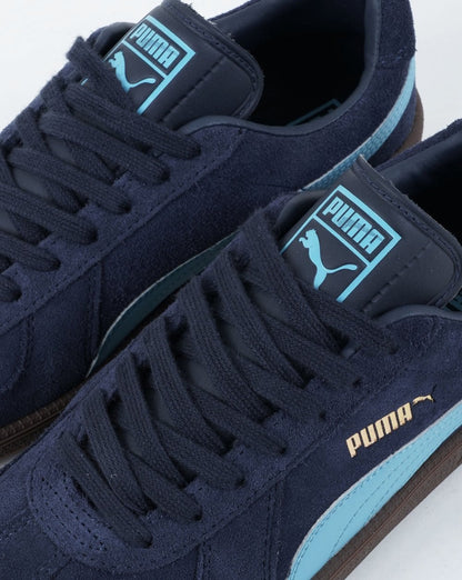 Puma Army Suede Trainer Marineblau/Aquablau