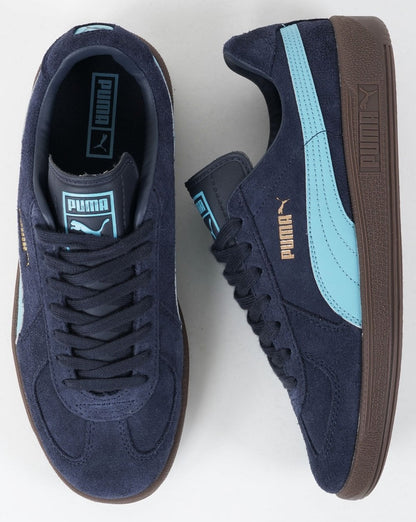 Puma Army Suede Trainer Marineblau/Aquablau
