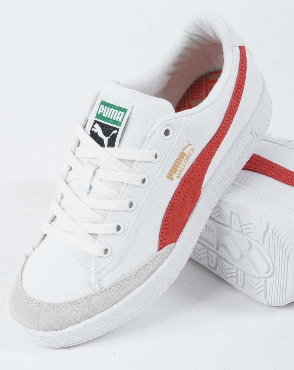 Puma Mallorca Trainer Weiß Rot