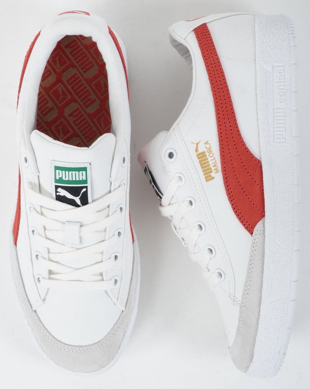Puma Mallorca Trainer Weiß Rot