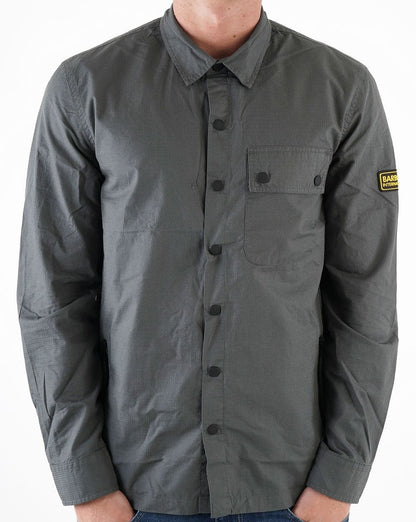 Barbour International Bolt Overshirt Anthrazit