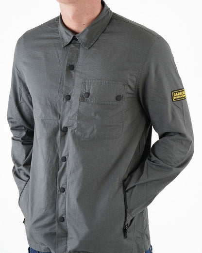 Barbour International Bolt Overshirt Anthrazit