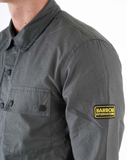 Barbour International Bolt Overshirt Anthrazit