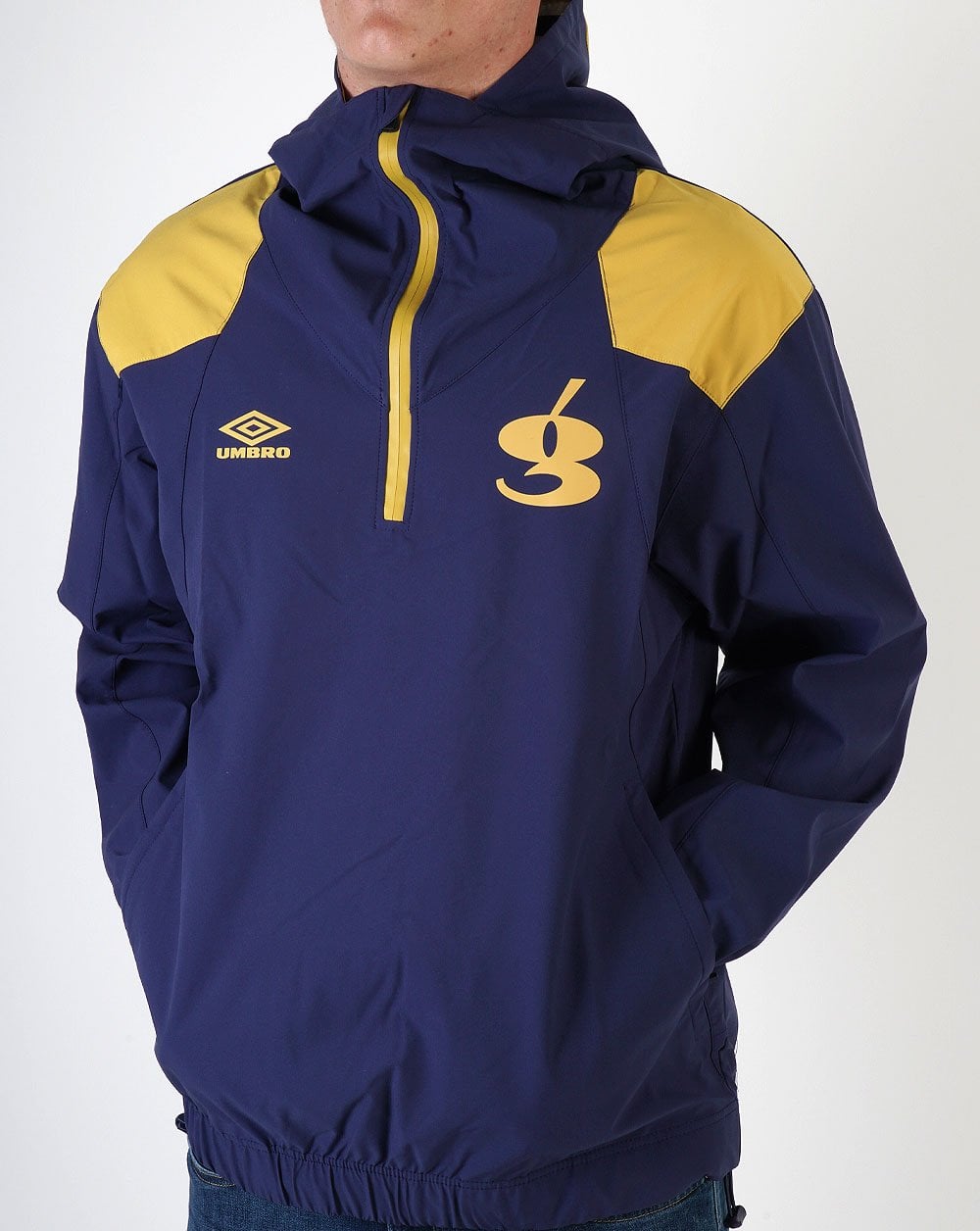 Umbro X Gio Goi Nautical Smock Marineblau/Senf