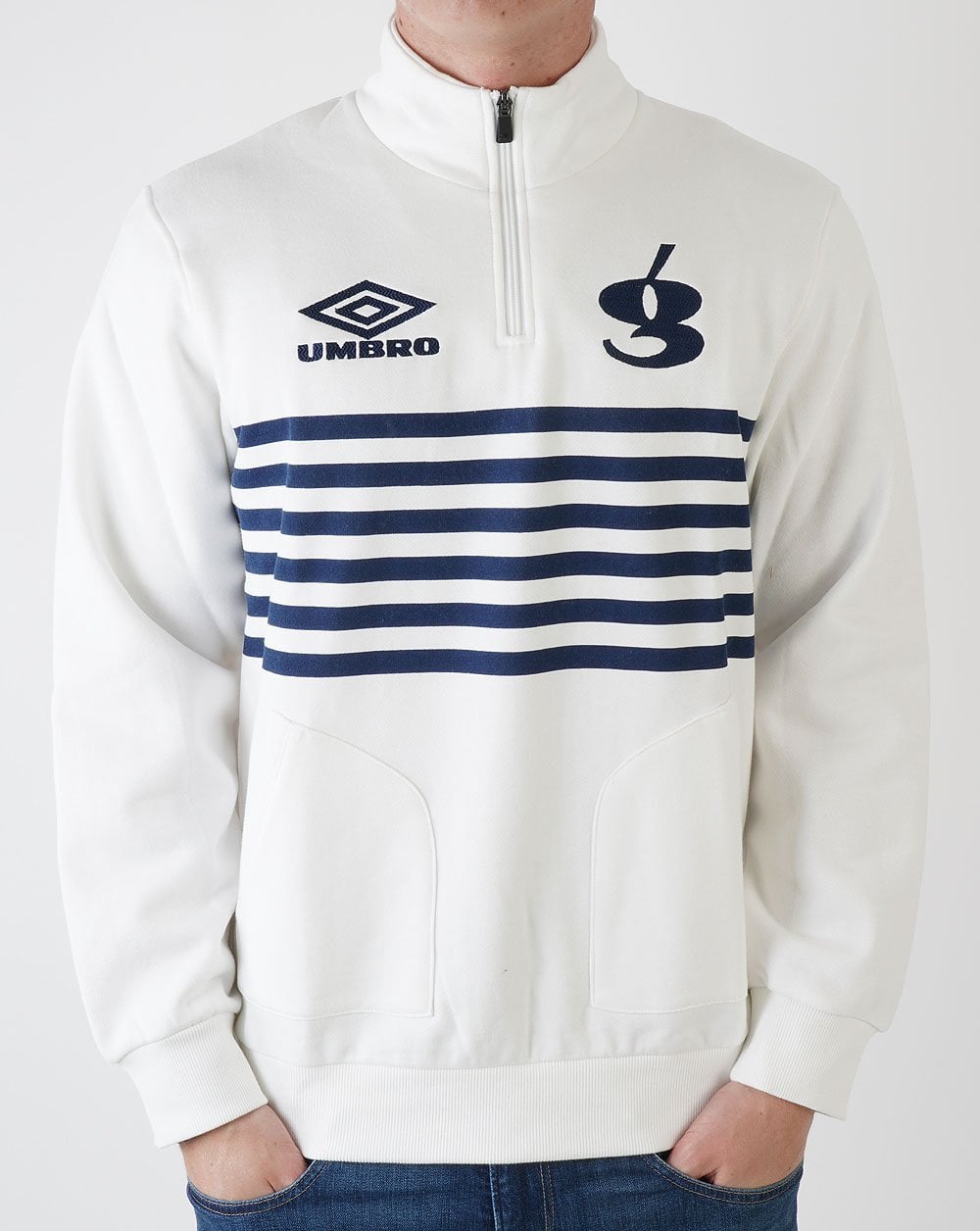Umbro X Gio Goi Shore Leave Sweatshirt Off White/Marineblau
