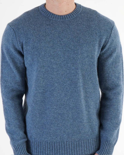 Benetton Pullover Blaumeliert