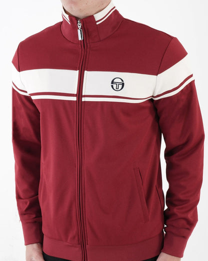 Sergio Tacchini Masters Trainingsjacke Merlot Off White