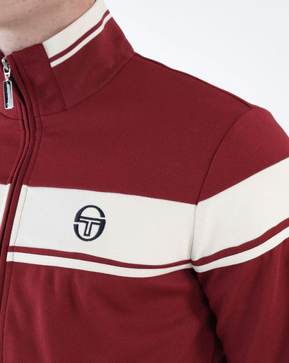 Sergio Tacchini Masters Trainingsjacke Merlot Off White
