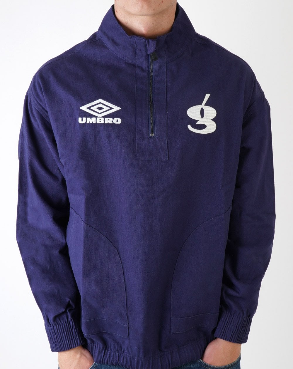 Umbro X Gio Goi Drill-Kittel, Marineblau