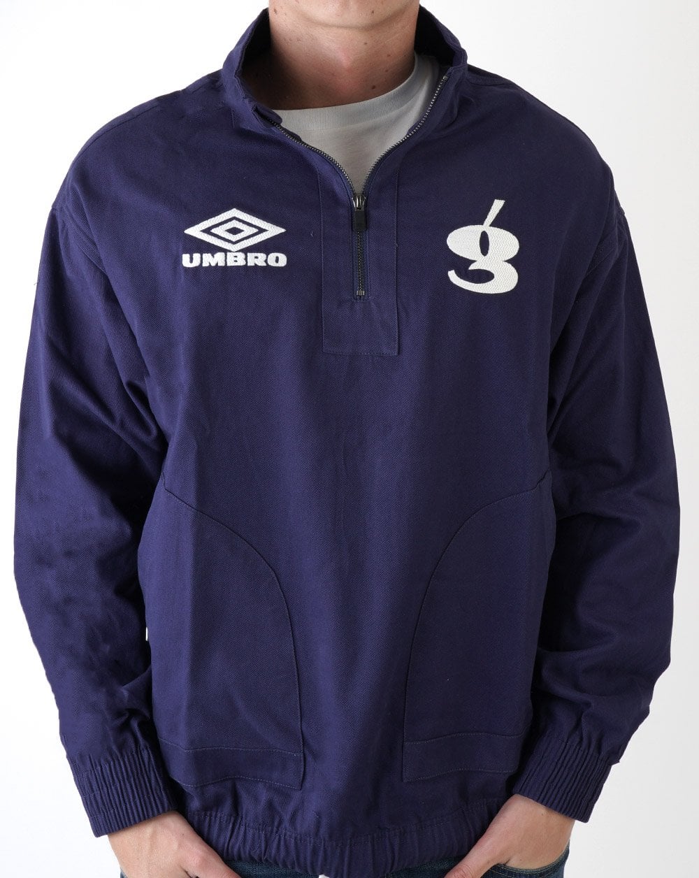 Umbro X Gio Goi Drill-Kittel, Marineblau