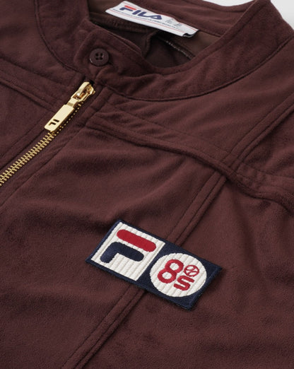 Fila Vintage Pro Badge Terrinda Trainingsjacke Braun