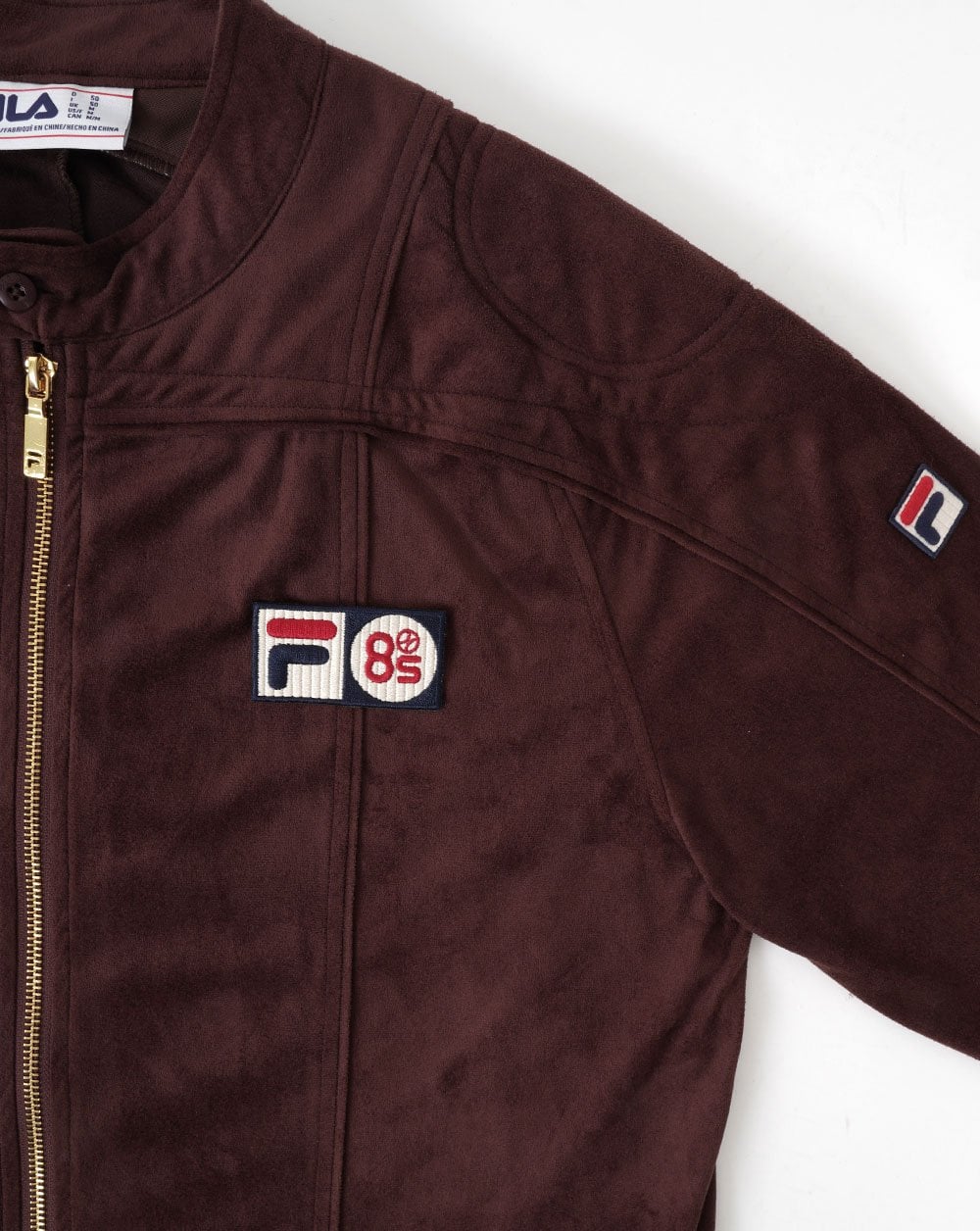 Fila Vintage Pro Badge Terrinda Trainingsjacke Braun