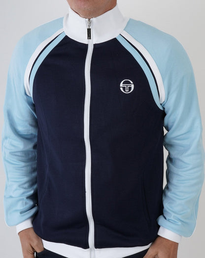 Sergio Tacchini Ghibli Trainingsoberteil Marineblau / Himmelblau